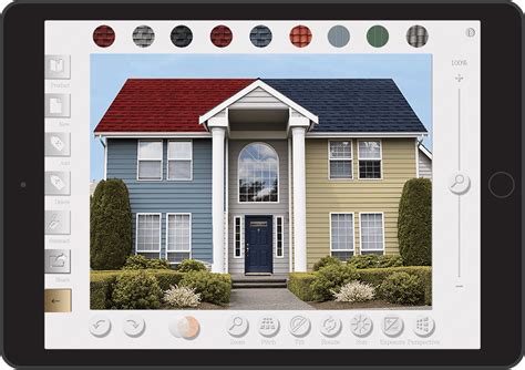 metal roof and house siding and roof simulator|siding and roof color visualizer.